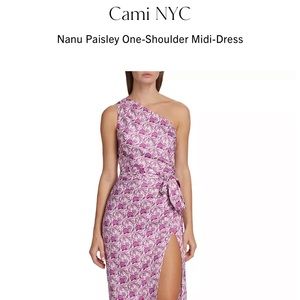 Cami NYC one-shoulder dress, size 0